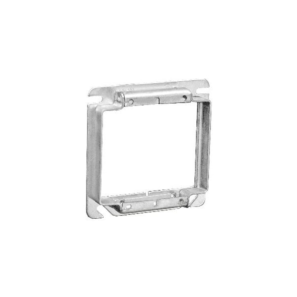 Southwire Device Ring, 2 Gangs, Galvanized Steel, Square Box Type 52C19SQ - main